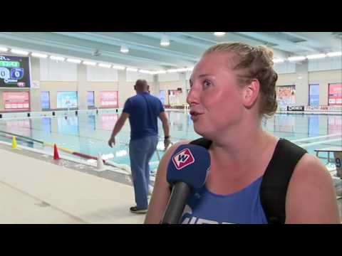 Waterpoloster Melissa Dongelmans na UZSC - GZC Donk