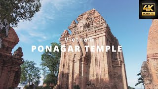 Let's Walk | 4K Ancient PO NAGAR TEMPLE Site | Nha Trang Vietnam 🇻🇳 Walking Tour 60FPS