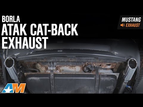 1999-2001 Mustang GT, Bullitt & Mach 1 Borla ATAK Cat-Back Exhaust Sound Clip & Install
