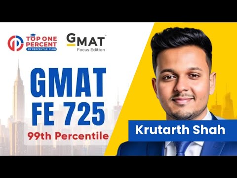 Krutarth Shah - GMAT Testimonial