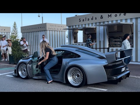 Porsche 911 GT1 Manta Project by Carbonerre driving in Monaco 