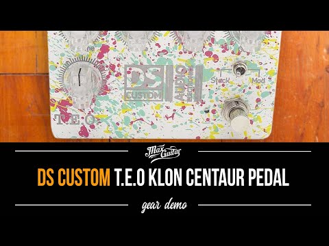DS Custom T.E.O. Klon Centaur Overdrive - Gear Demo