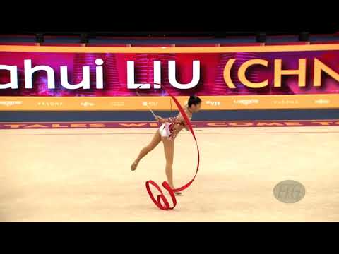 LIU Jiahui (CHN) - 2019 Rhythmic Worlds, Baku (AZE) - Qualifications Ribbon
