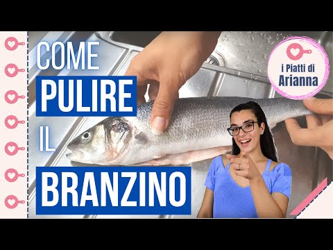 Come pulire il Branzino