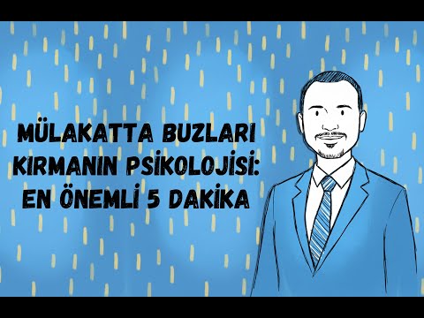Mülakatta Buzları Kırmanın Psikolojisi: En Önemli 5 Dakika