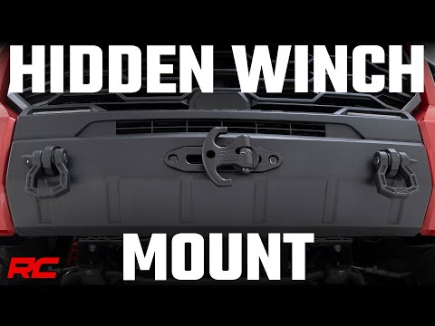 Toyota Tundra Hidden Winch Mount
