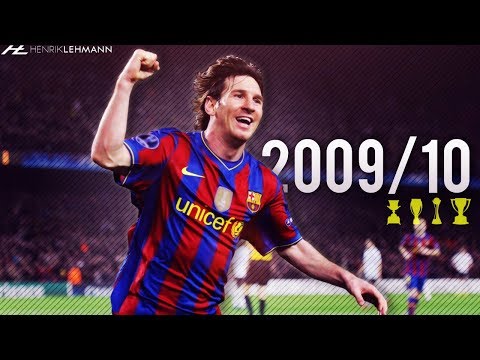 Lionel Messi ● 2009/10 ● Goals, Skills & Assists