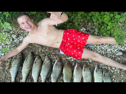 Pecanje kapitalnih plotica na TRAVU!! Unski brzaci i 10 riba za 1 SAT!!