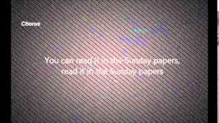 Sunday Papers - written by JACKSON, JOE
