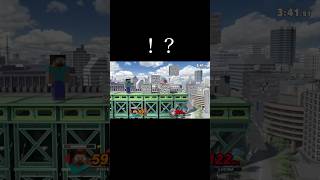 シュール。 # #supersmashbros #steve  #スマブラsp #スティーブ