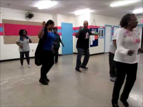 THAT'S MY DJ aka TURNEM line dance instruction by Bernadette Burnette - LDE 05-22-2017