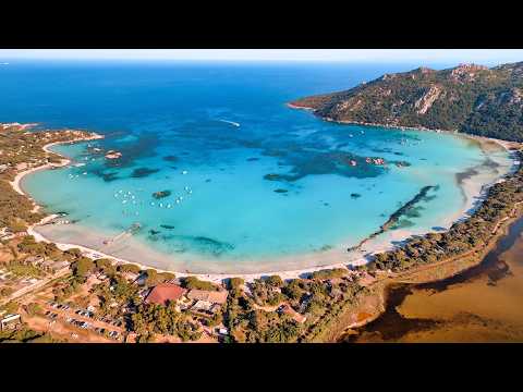 Santa Giulia Beach, Corsica | Aerial Views in 4K