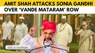 Download lagu Vande Mataram row: Amit Shah demands apology from Sonia Gandhi mp3