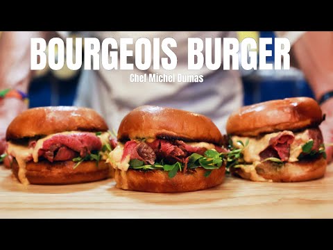 Bourgeois Hamburger with Auvergne Blue Cheese