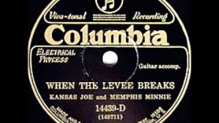 Kansas Joe McCoy &amp; Memphis Minnie - When the Levee Breaks (1929)