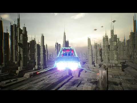 Sci-Fi Drive 2 Fly Vehicle in Brushify Sci-Fi setting, Learner Driver