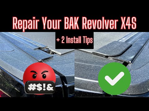 BAK Revolver X4S Repair & Install Tips | Broken Tonneau Cover Fix