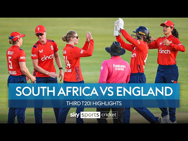 Danni Wyatt-Hodge guides England to series whitewash 🙌 | England vs South Africa | T20I Highlights Danni Wyatt-Hodge guides England to series whitewash 🙌 | England vs South Africa | T20I Highlights
