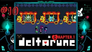 #10 【デルタルーン】楽しすぎる本拠地『カルタス城』攻略♠♠♠ まろまゆの【deltarune 実況】Chapter.1
