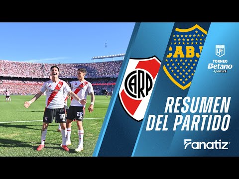 River Plate 2 vs. Boca Juniors 1 - Match Summary | #TorneoApertura2025