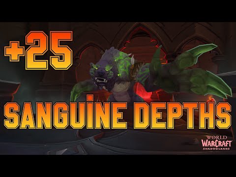 +25 Sanguine Depths - Guardian Druid - Tyrannical, Bursting, Volcanic and Tormented
