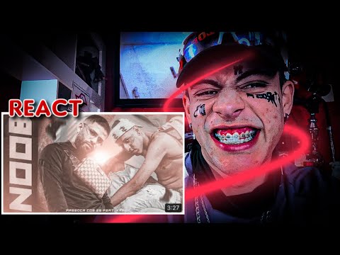 NOOB - Passoca com 2s, Krawk (Official Music Video) REACT