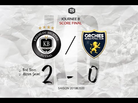 Rencontre KB United vs Orchies Pevele Futsal Club : 8eme journée