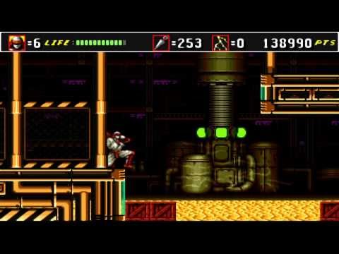 Shinobi III: Return of the Ninja Master (Mega Drive) - Round 5: Electric Demon