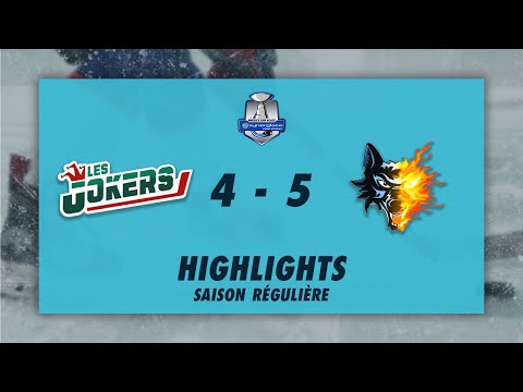 Jokers de Cergy-Pontoise 4-5 Brûleurs de Loups - Highlights - Synerglace Ligue Magnus 2022/23