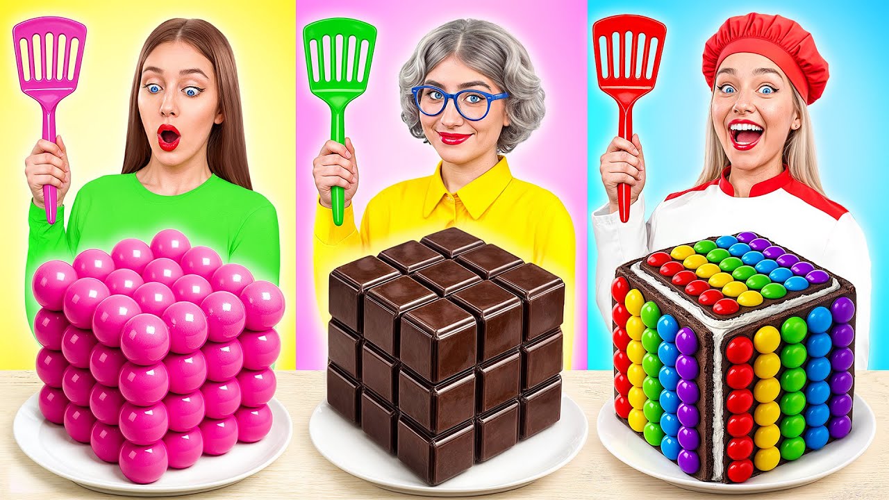 Me vs Grandma Cooking Challenge | Funny Cooking Battle by Multi DO Challenge