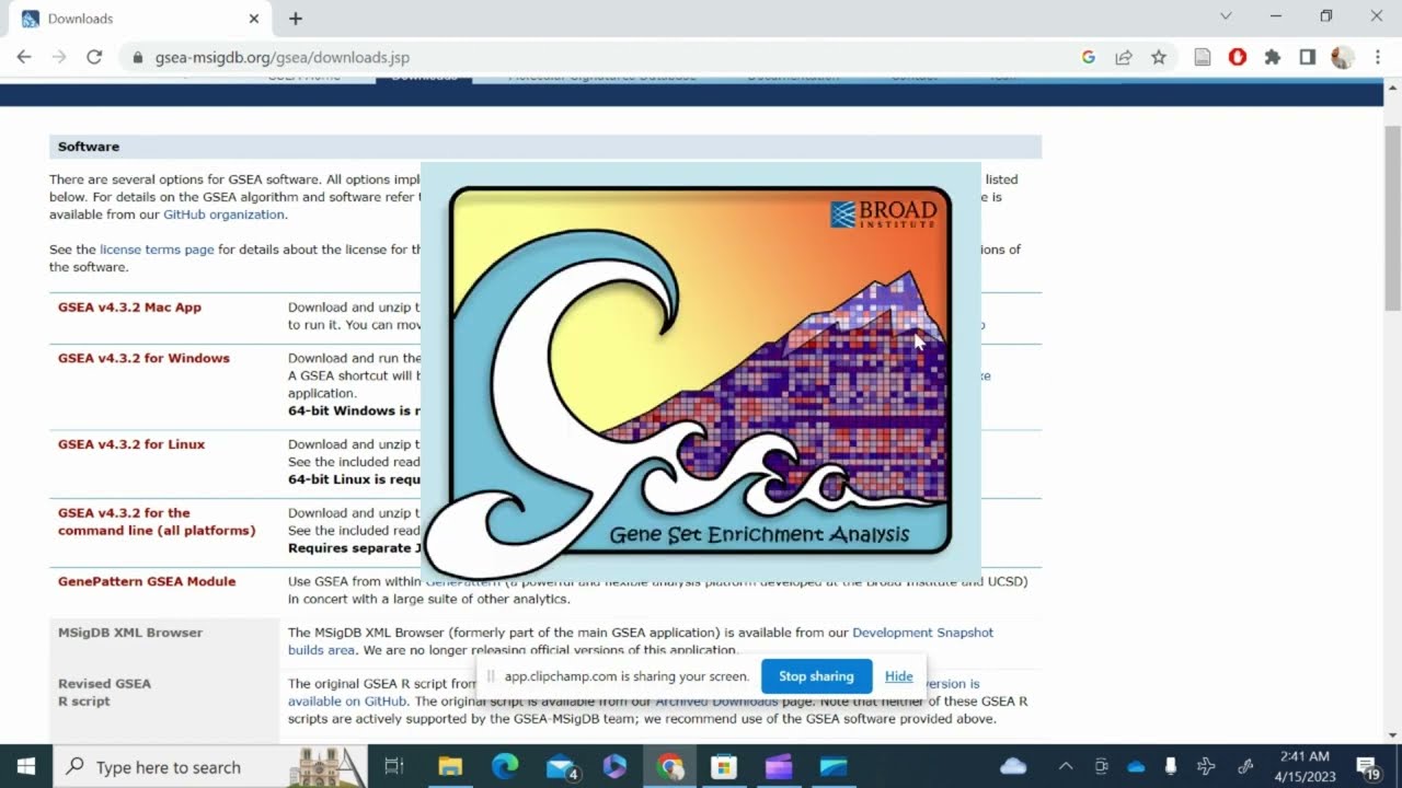 Gene Set Enrichment Analysis . Simplest guide for biologists
