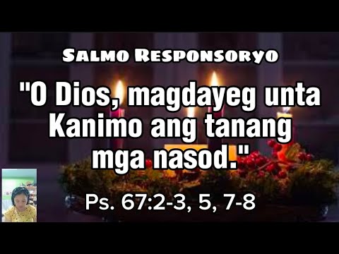 Dec. 16, 2025 - Salmo Responsoryo Year A (1st Day Misa de Gallo)