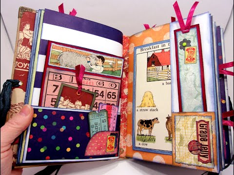 Sold! ❤️ Home and Away Vintage Junk Journal Flip Through! Cynthia St Anne @recollectandramble652