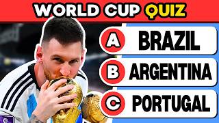 Can YOU Pass the Ultimate 2026 World Cup Quiz...?! | Football Quiz