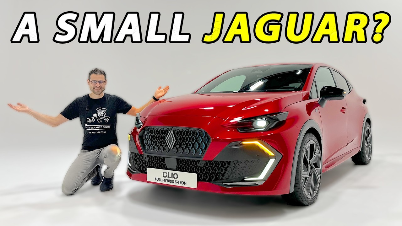 The all-new Renault Clio 2026 looks stunning like a small Jaguar! 😮 REVEAL