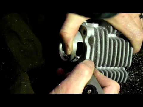 Motobecane AV7 Cylinder Skirt Transfer Windows Widened