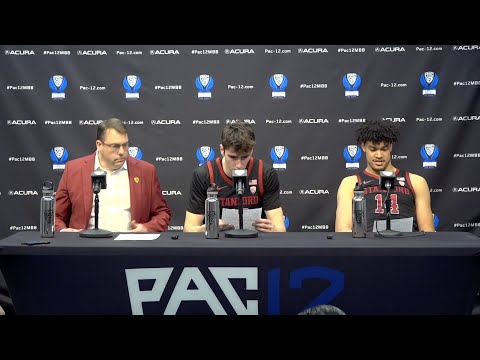 Stanford Postgame Press Conference | 2024 Pac-12 Men's Basketball Tournament First Round