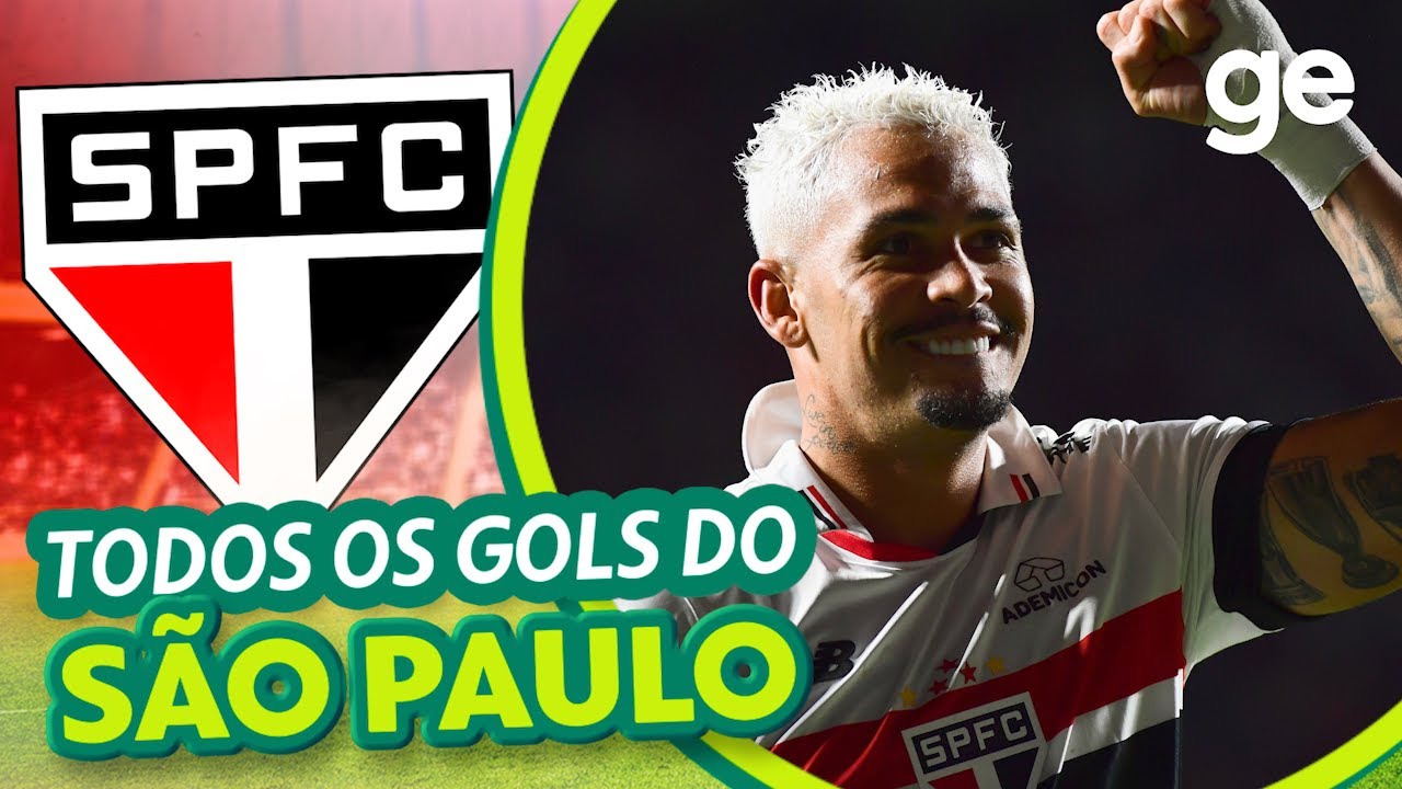 TODOS OS GOLS DO SÃO PAULO NO BRASILEIRÃO 2024 | LISTAS | ge.globo