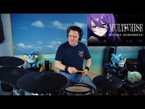 The8BitDrummer x Hololive | Moona Hoshinova - Multiverse