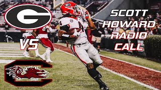 #9 Georgia Highlights Vs. South Carolina 2020 | CFB Week 13 | (Scott Howard Radio Call)