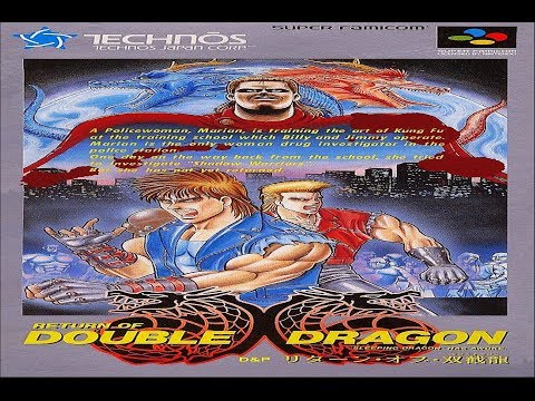 Return of Double Dragon (SNES) Playthrough (Hard)