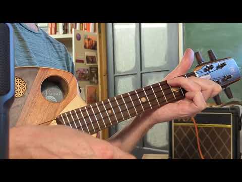Rays Rootworks Electric acoustic Slimline concert ukulele 2026 - Oil image 16
