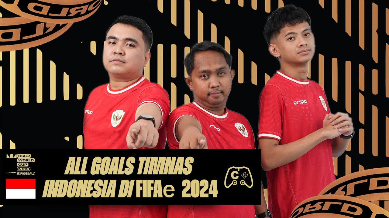 GOL - GOL TIMNAS INDONESIA DI AJANG  FIFAe WORLD CUP 2024 !! | CONSOLE