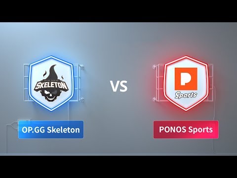 OP.GG Skeleton vs PONOS Sports - 2018 Clash Royale League Asia Week 3 Day 1