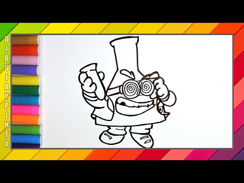 Cómo Dibujar al PROFESOR K de los SUPERZINGS Fácil 🌈 Dibujos para Niños 🌈