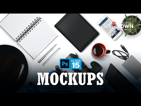 Creating Dynamic Mockups using Smart Objects | Class 15 | Photoshop Training