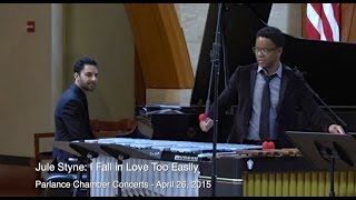 Stefon Harris, vibes/marimba & Alex Brown, piano: I Fall in Love Too Easily