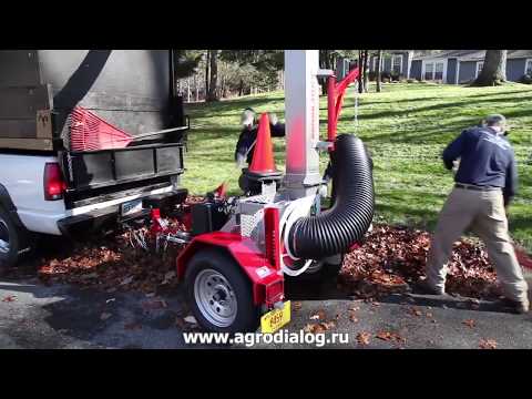 Прицепной коммунальный пылесос Little Wonder Monster Truck Loader 29HP