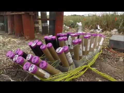 Grandioso Spettacolo Pirotecnico Notturno - Del Vicario - San Severo 2015