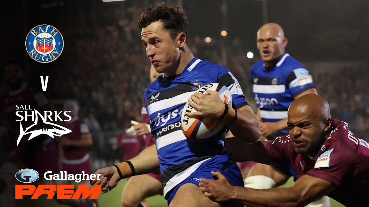 preview image for Highlights: Bath Rugby v Sale Sharks - Round 2